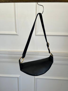 Oroton Black Belt Bag
