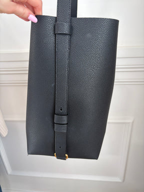 Oroton Ellis Hobo Bag Black