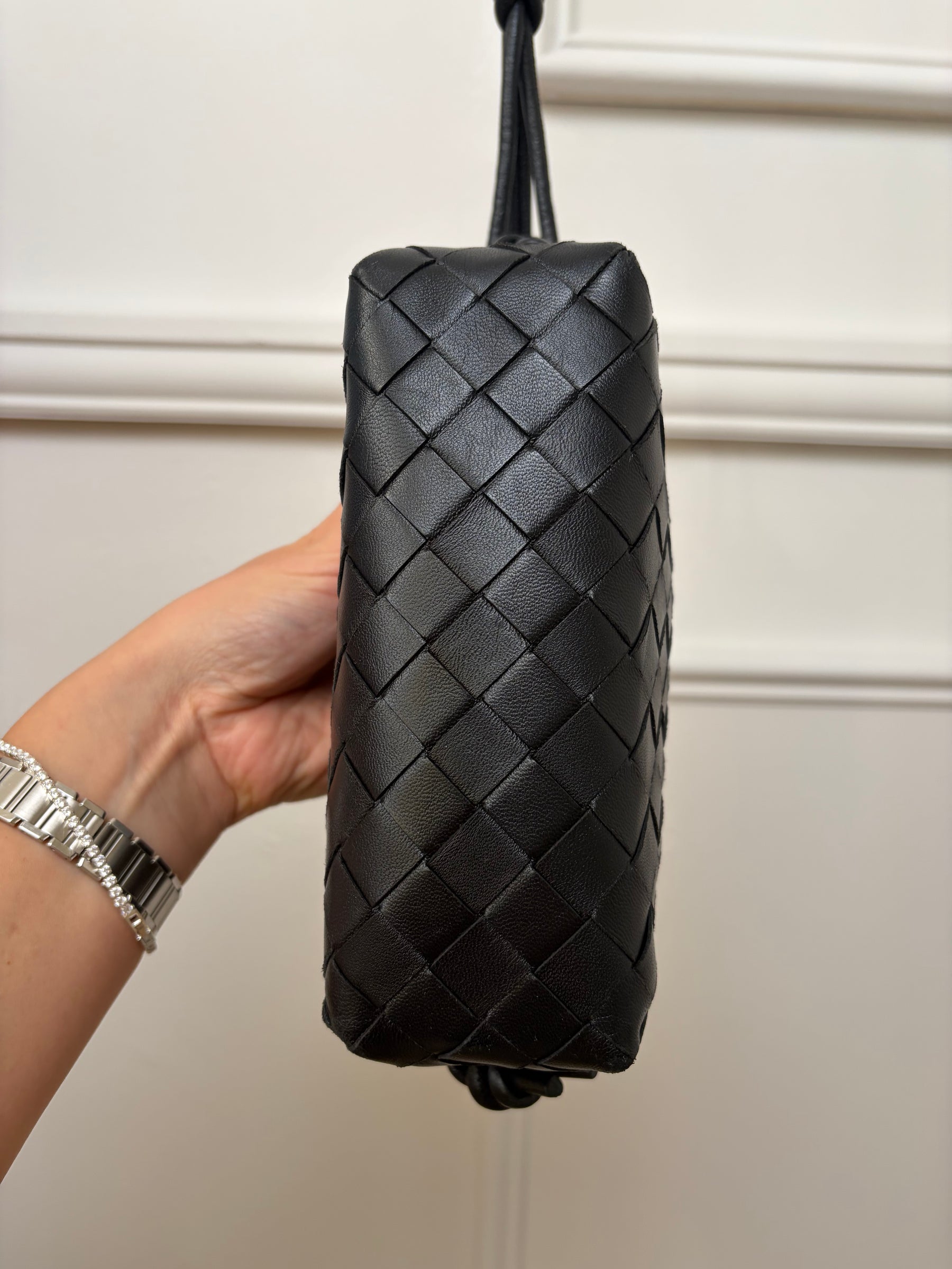Bottega Veneta Mini Loop Camera Bag Black