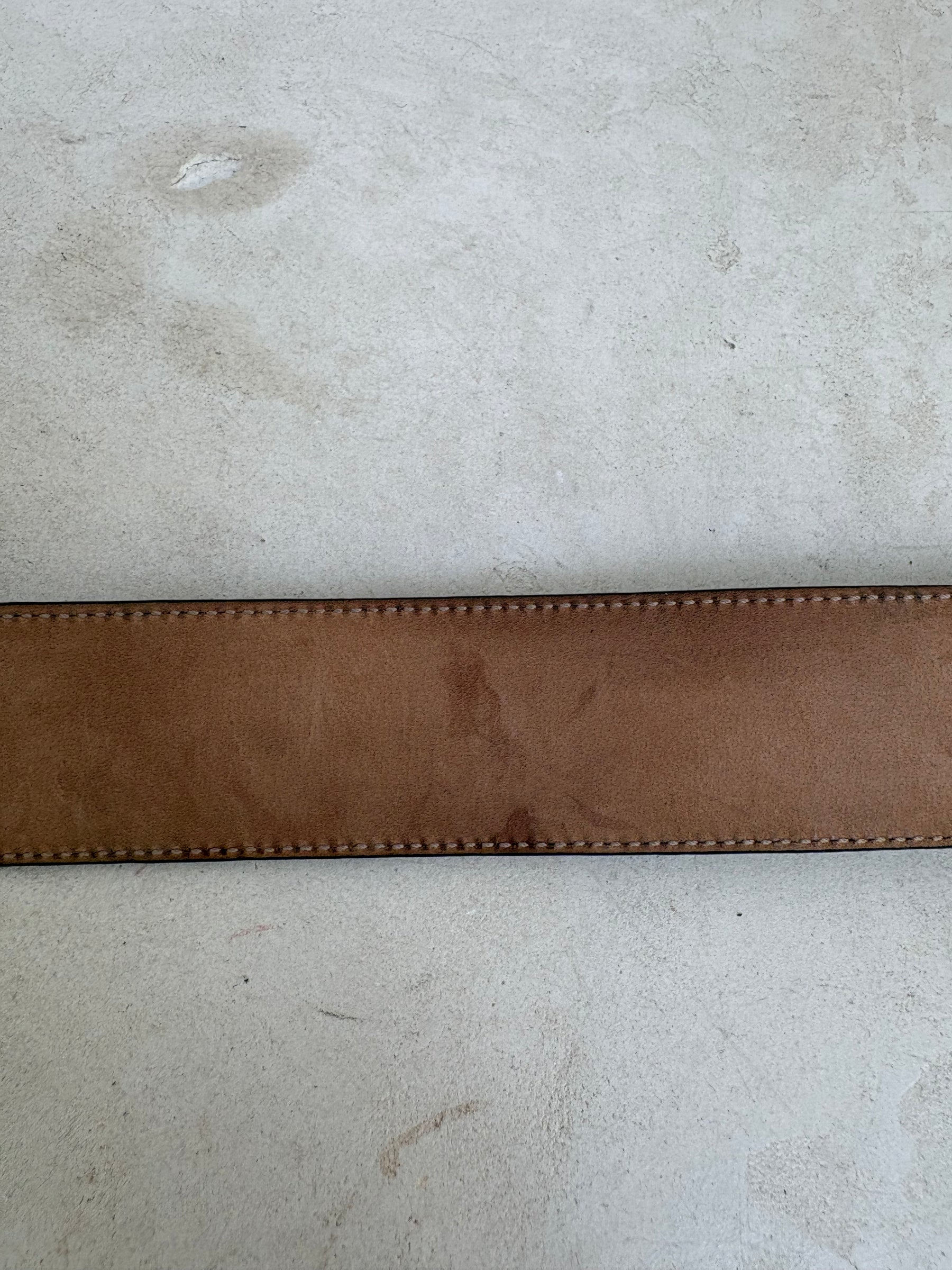 Gucci Black Leather Blondie Belt, 70