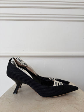 Dior Black Technical J'adior Pump, 38 D