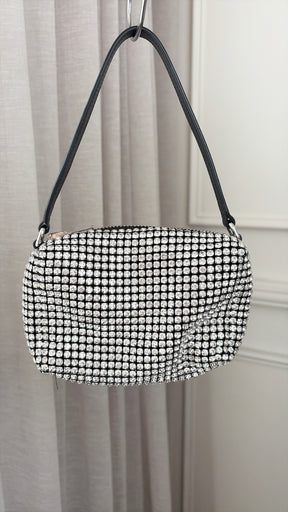 Alexander Wang Black and Crystal Mini Bag
