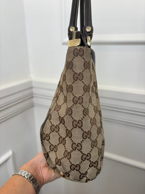 Gucci Monogram D Ring Tote
