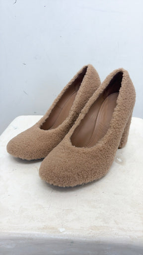 Scanlan Theodore Shearling Pumps Beige, 40