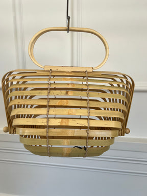 Cult Gaia Bamboo Top Handle Lilleth Basket Bag