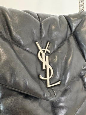 Saint Laurent Lou Puffer In Lambskin Medium