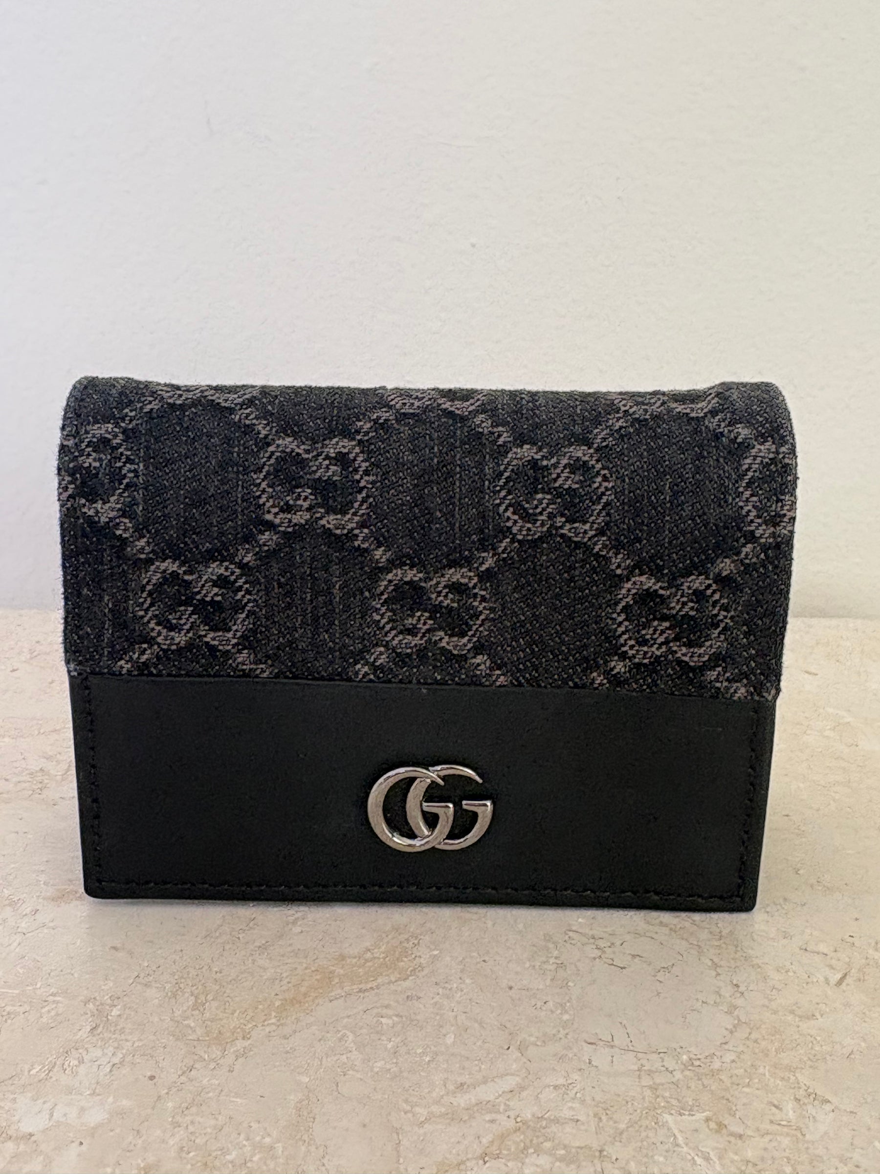 Gucci Card Holder And Coin Purse Black