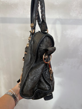 Balenciaga Charcoal City Bag