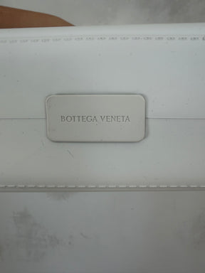 Bottega Veneta Mini Arco Rubber Tote White