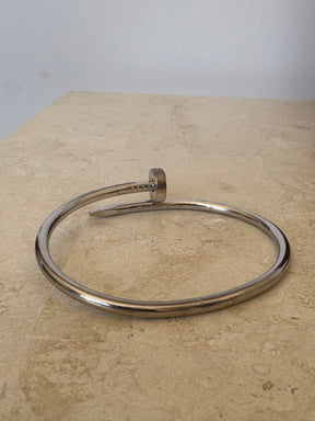 Cartier Juste Un Clou Bracelet in White Gold, 18