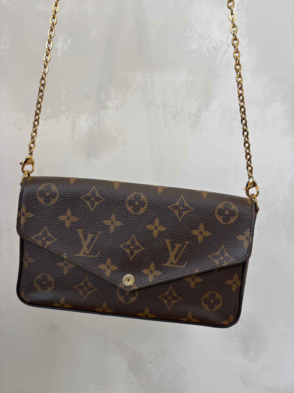 Louis Vuitton Canvas Monogram Pochette Félicie