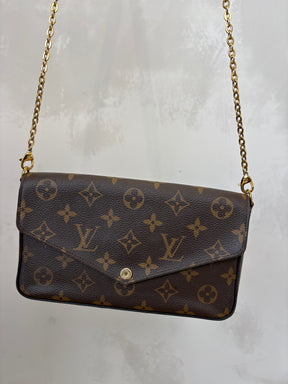 Louis Vuitton Canvas Monogram Pochette Félicie