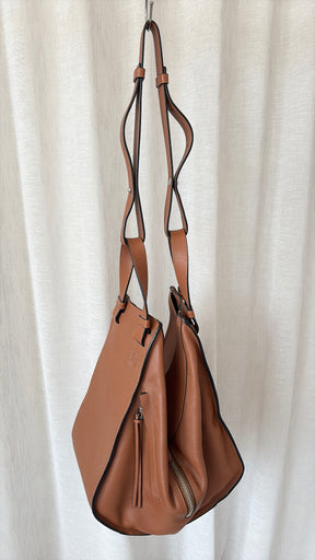 Loewe Tan Leather Large Hammock Bag