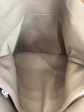 Dior Taupe Leather Grandville Tote