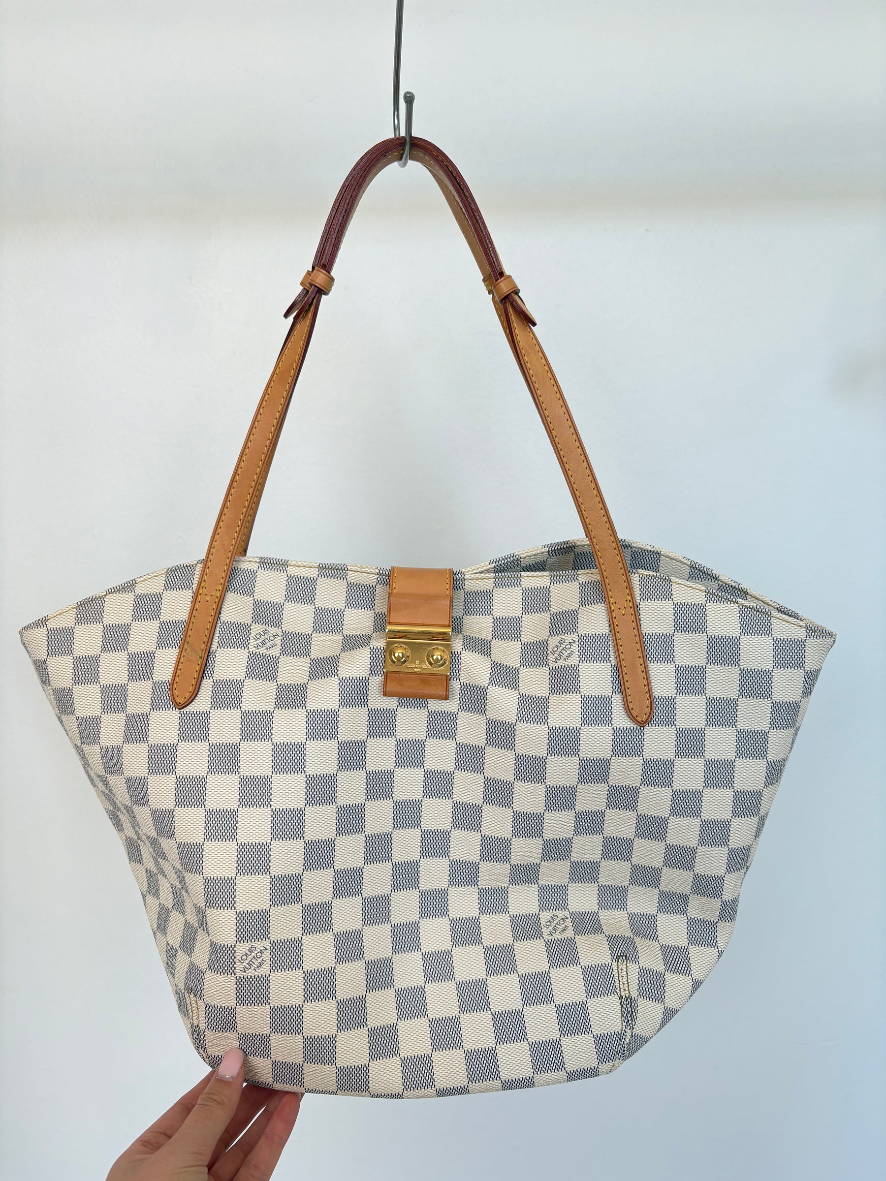 Louis Vuitton Damier Azure Salina Tote Bag