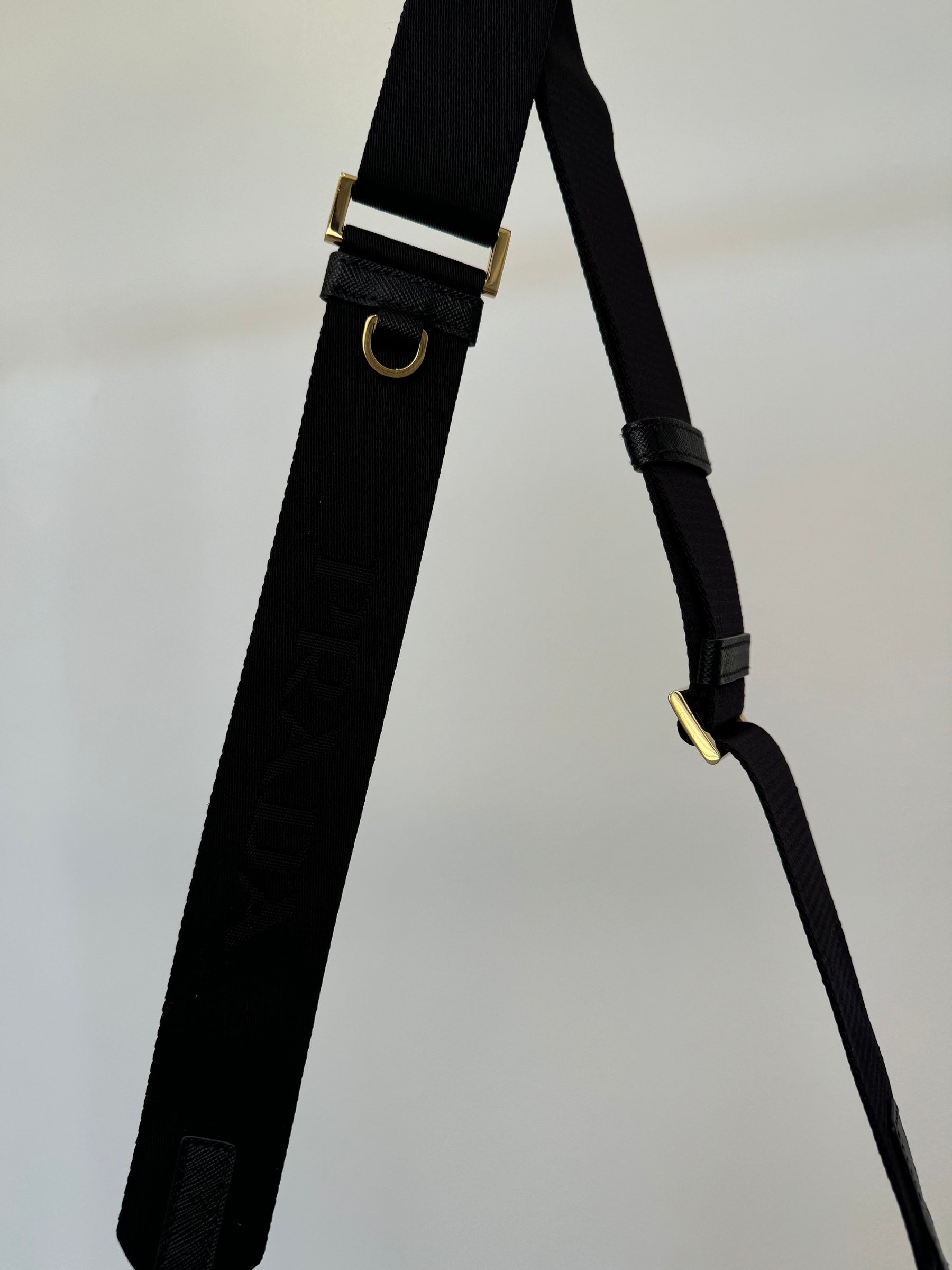 Prada Bandoliera Green And Black Jacquard Cross Body Bag