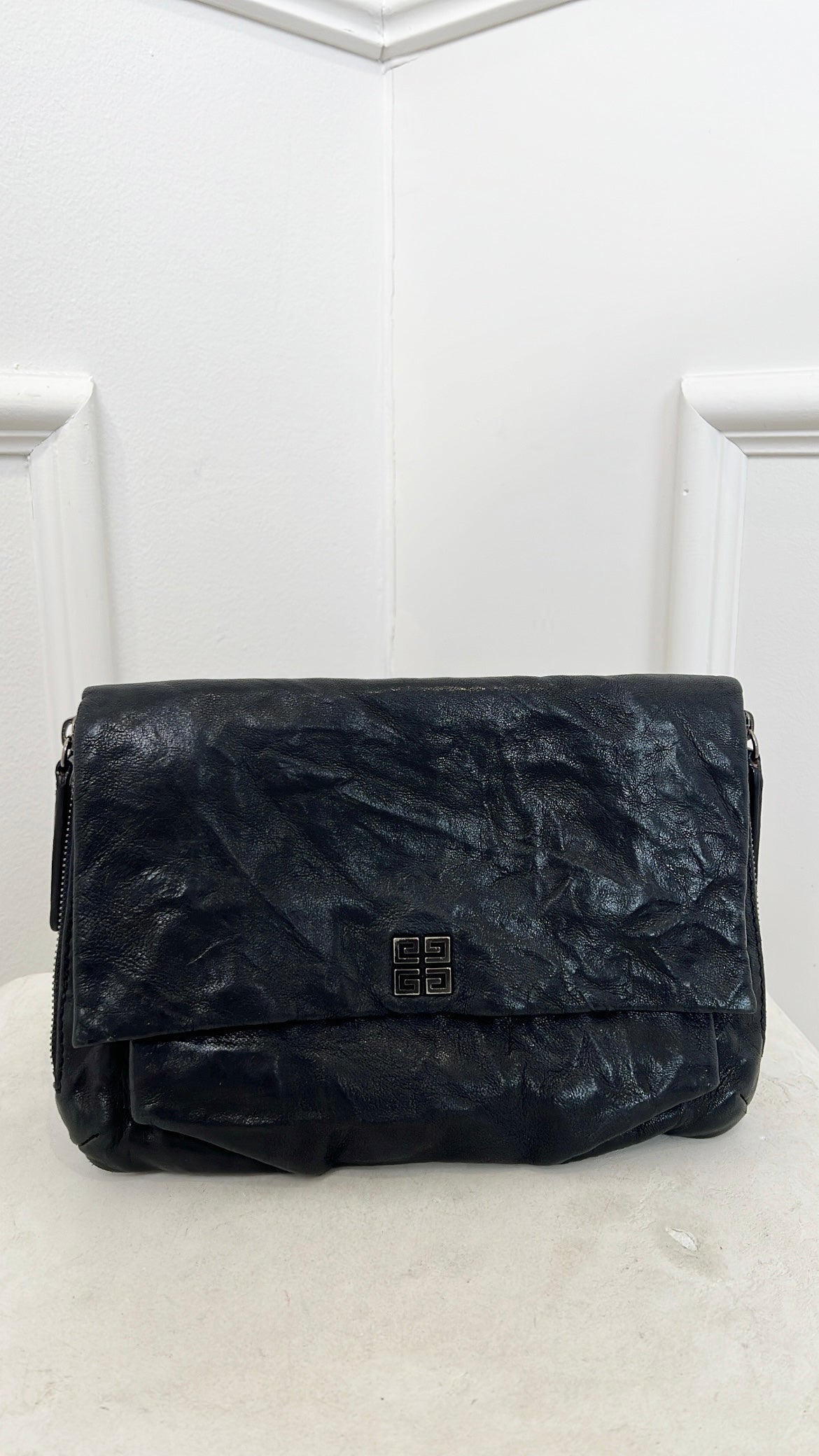 Givenchy Leather Flap Clutch