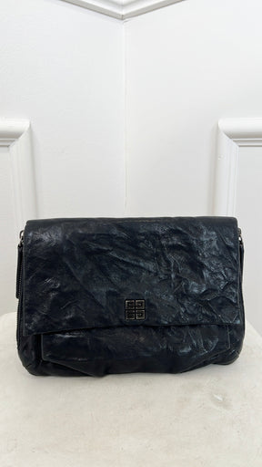Givenchy Leather Flap Clutch