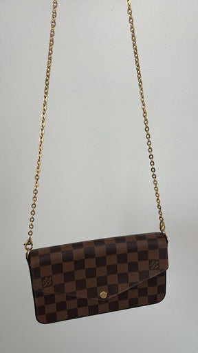 Louis Vuitton Damier Ebene Félicie Shoulder Bag