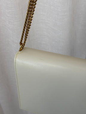 Saint Laurent Stone Leather Cassandra Envelope Chain Bag