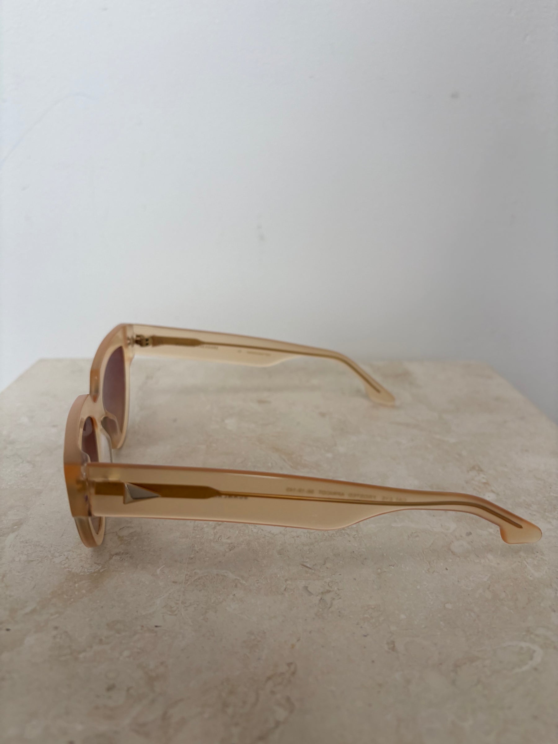 Scanlan Theodore Peach Cat Eye Sunglasses