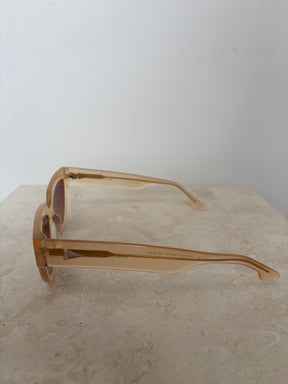 Scanlan Theodore Peach Cat Eye Sunglasses