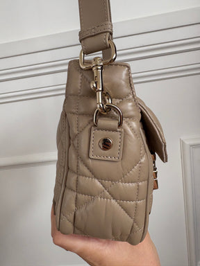 Dior Beige Quilted 'Diorcamp' Crossbody Bag