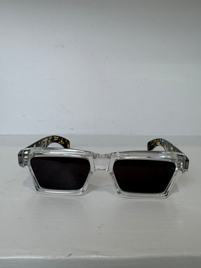 Jacques Marie Mage x Haider Ackerman Clear and Tortoiseshell Melchior Sunglasses