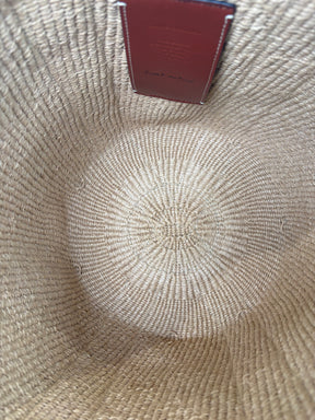 Chloé x Mifuko Woody Large raffia tote