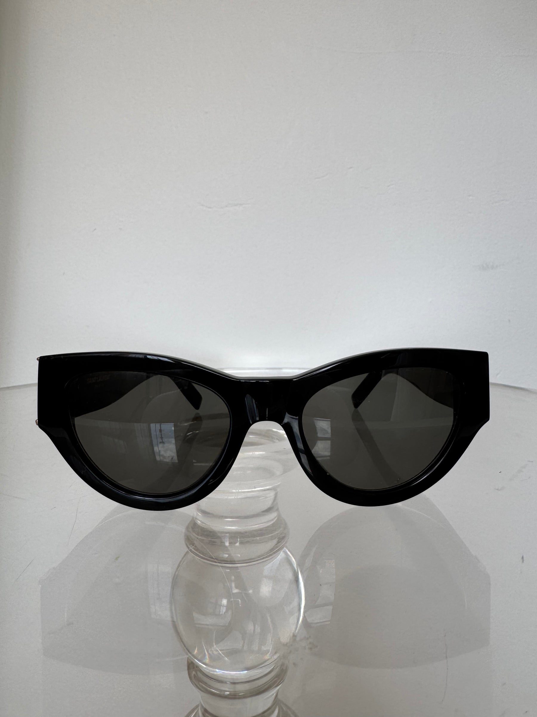 Saint Laurent Black Cat Eye Sunglasses