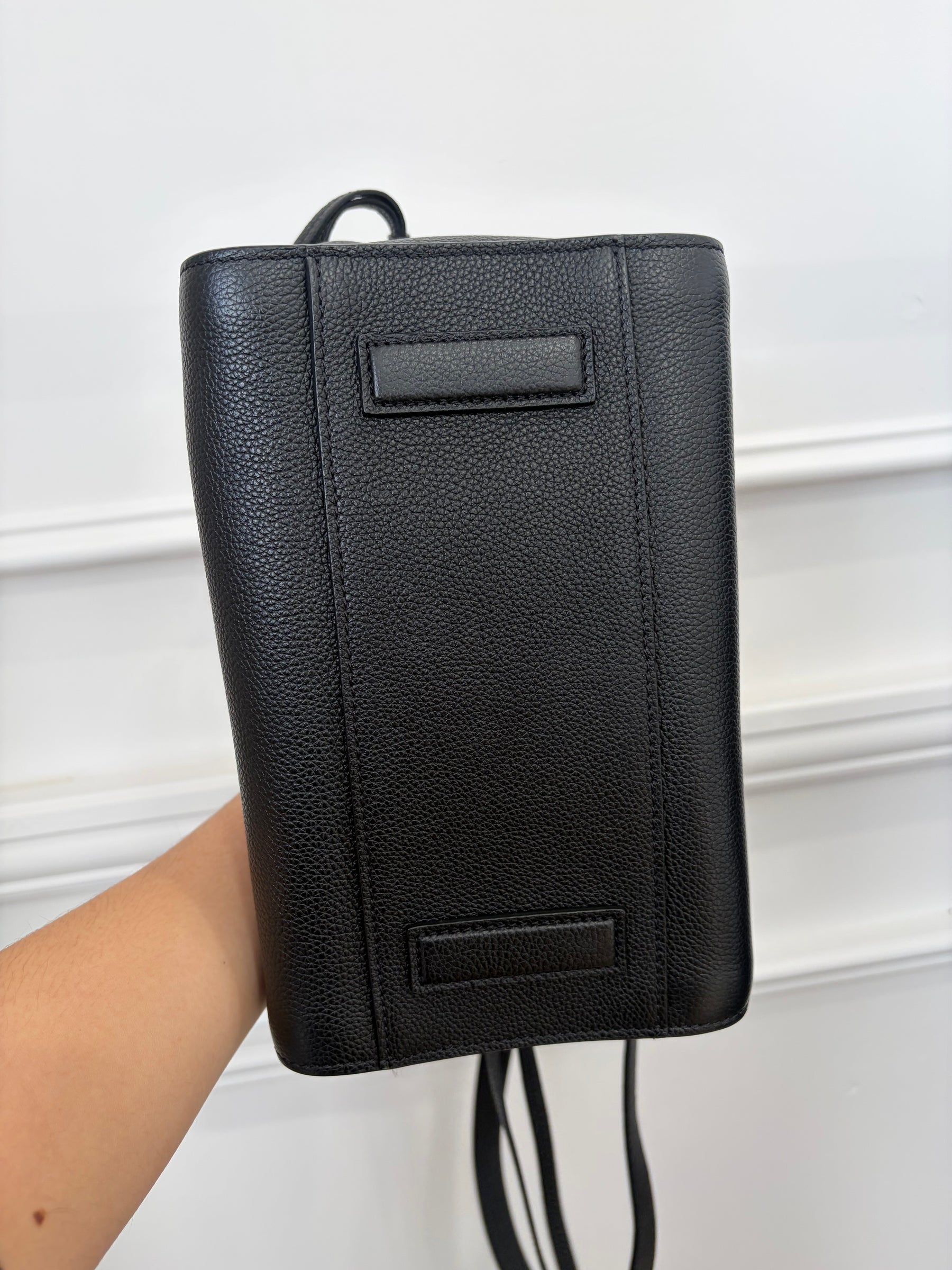 Tom Ford Black Leather Bucket Bag