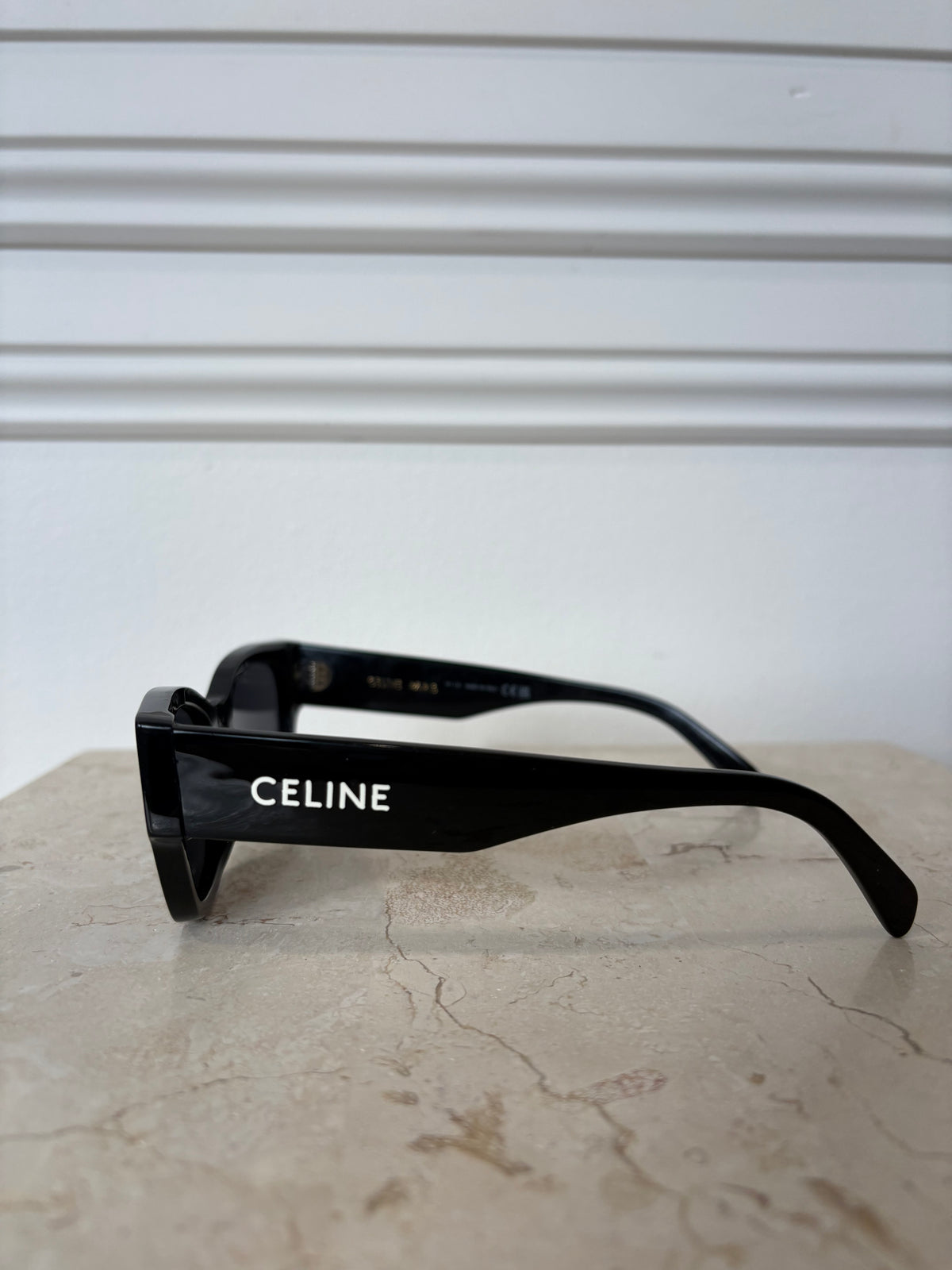 Celine Black Acetate Sunglasses
