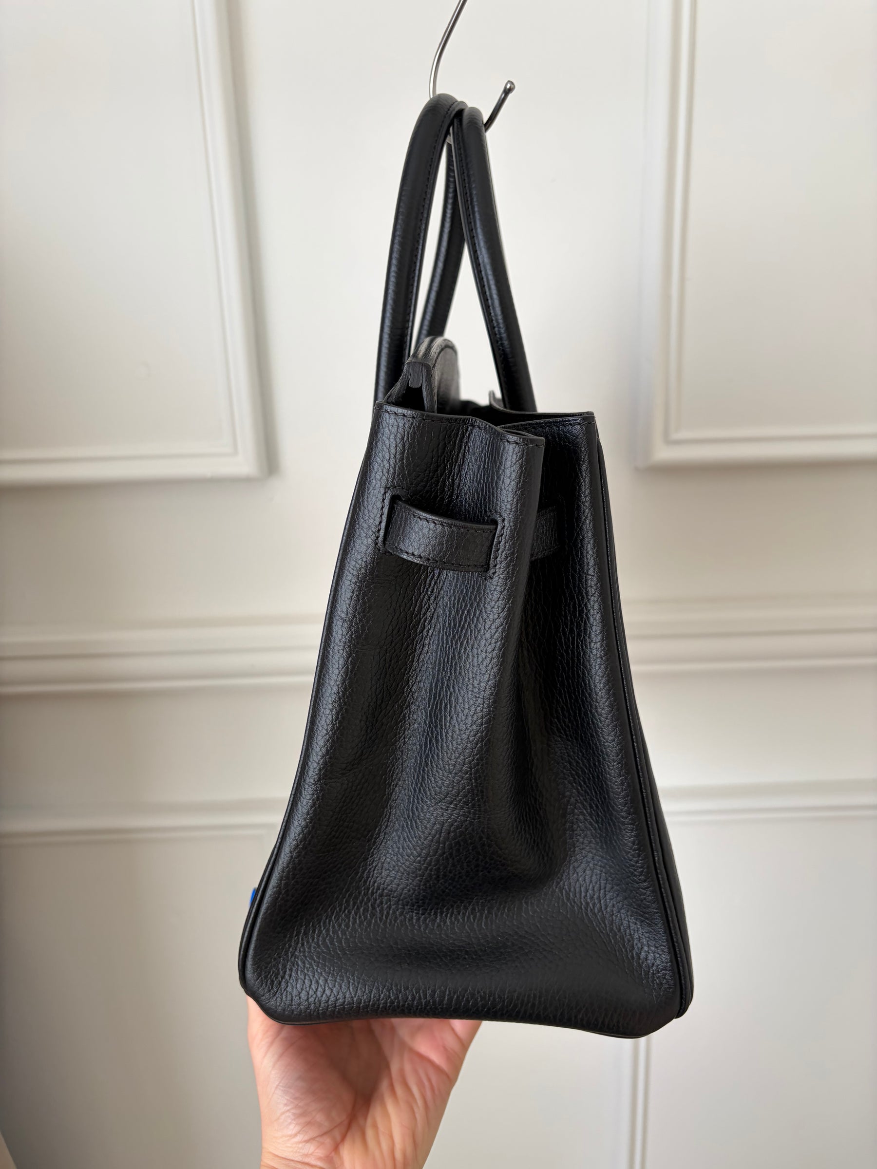Hermès Birkin 35 in Black Ardennes Leather with Gold Hardware