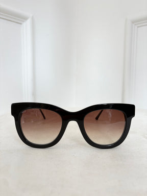 Tierry Lasry Sexxxy Sunglasses Black With Gold Hardware