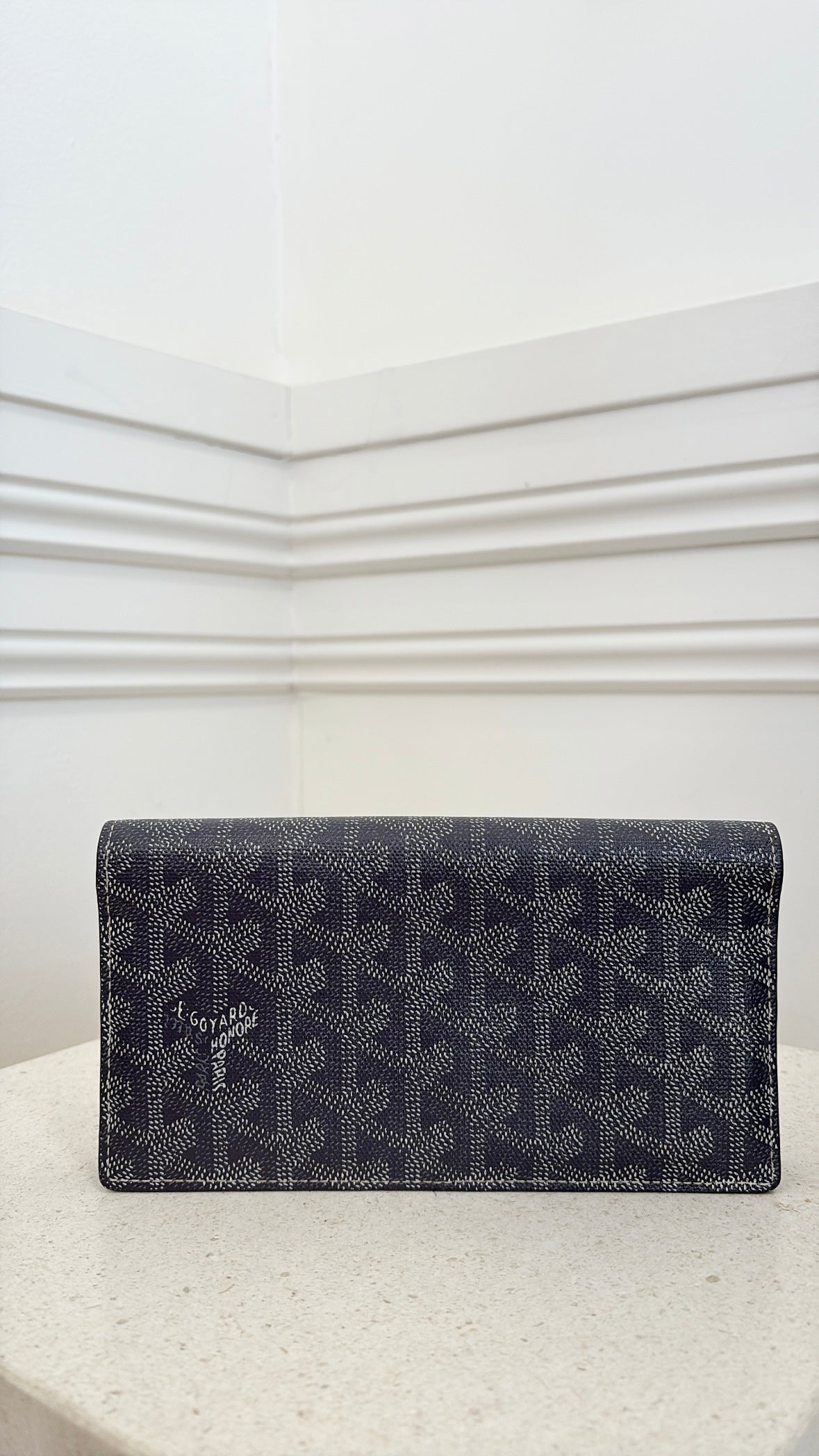 Goyard Charcoal Long Wallet