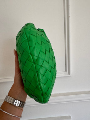 Bottega Veneta Parakeet Green Mini Jodie