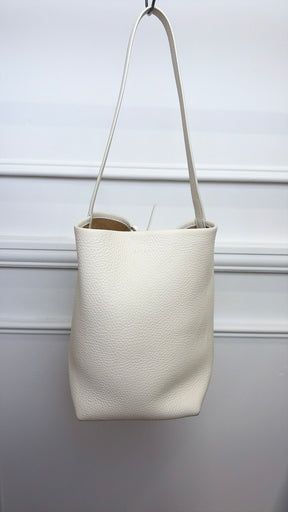 The Row Medium N/S Park Tote Ivory