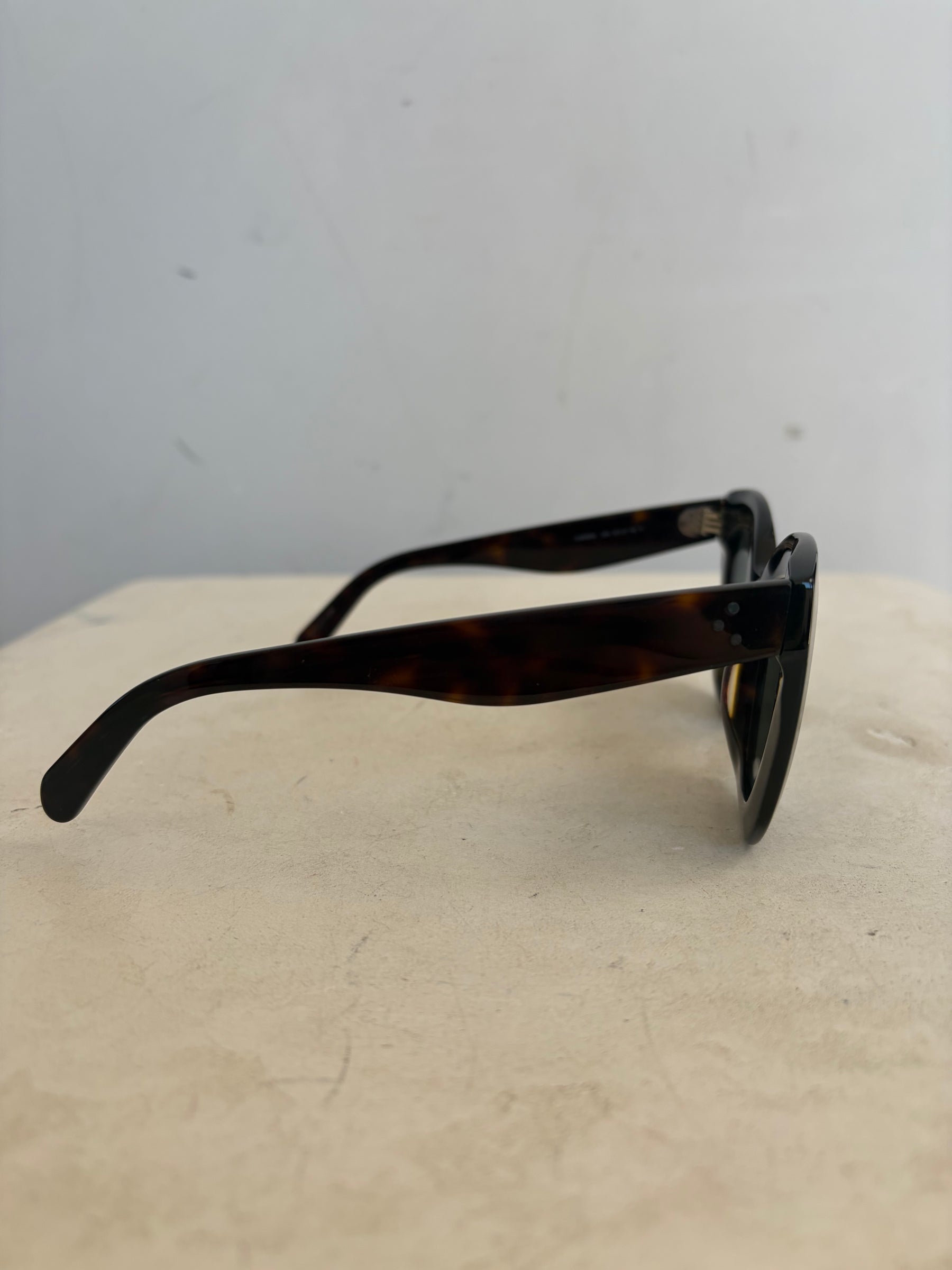 Celine Dark Havana Tortoishell Sunglasses