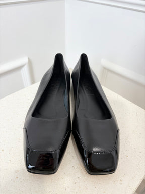 Aeyde Black Ballet Flats, 38