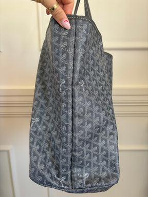 Goyard Saint Louis Tote Bag In Grey