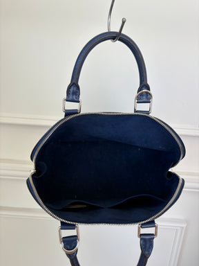 Louis Vuitton Navy Epi Leather Alma PM Bag