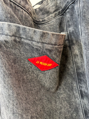 American Vintage Charcoal Denim Bag