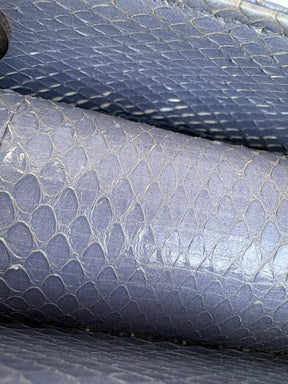 Dior Blue Watersnake Mini Lady Dior
