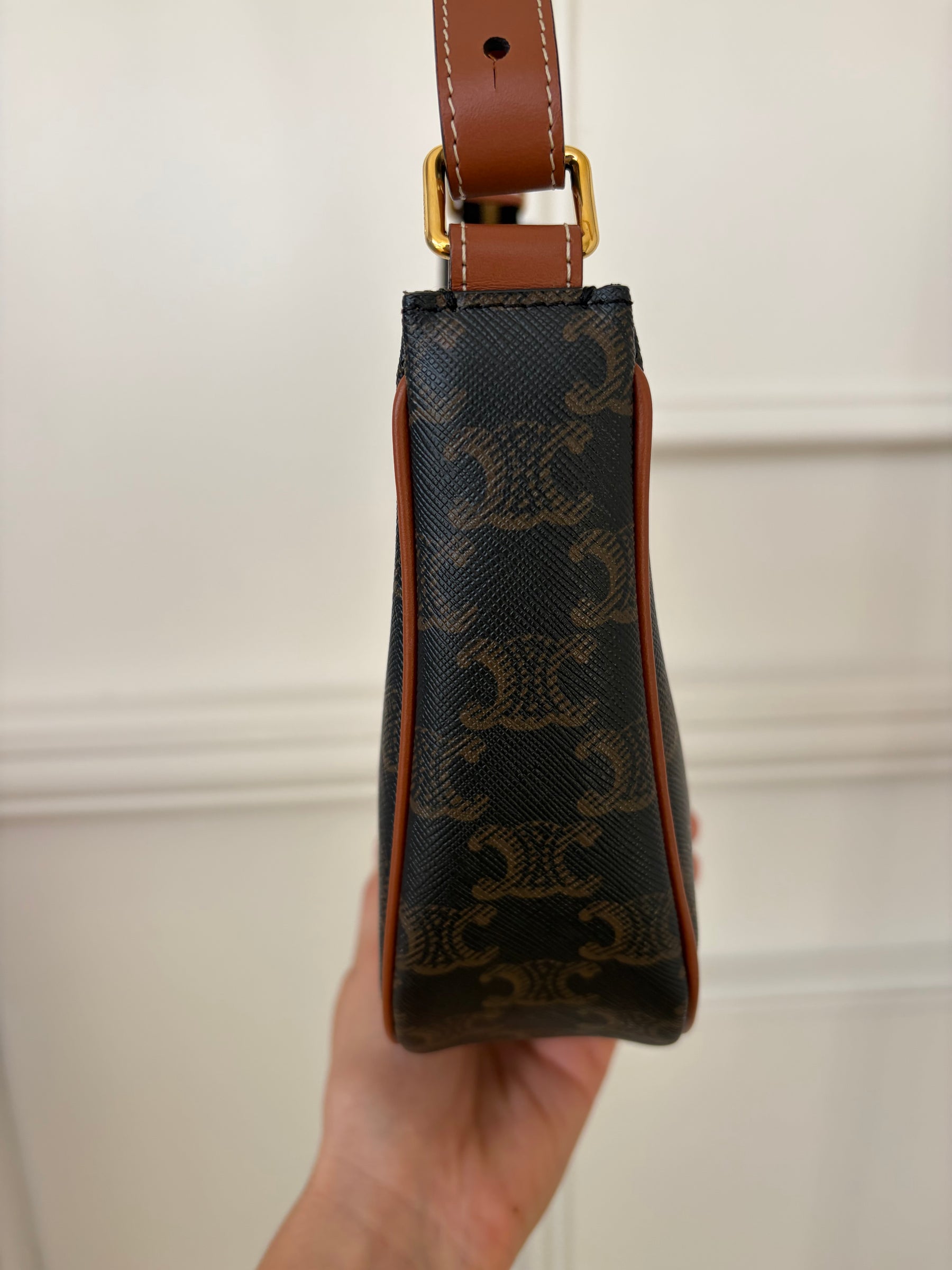 Celine Medium Ava Bag In Tan