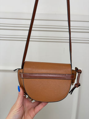 Loewe Tan Leather Mini Gate Bag