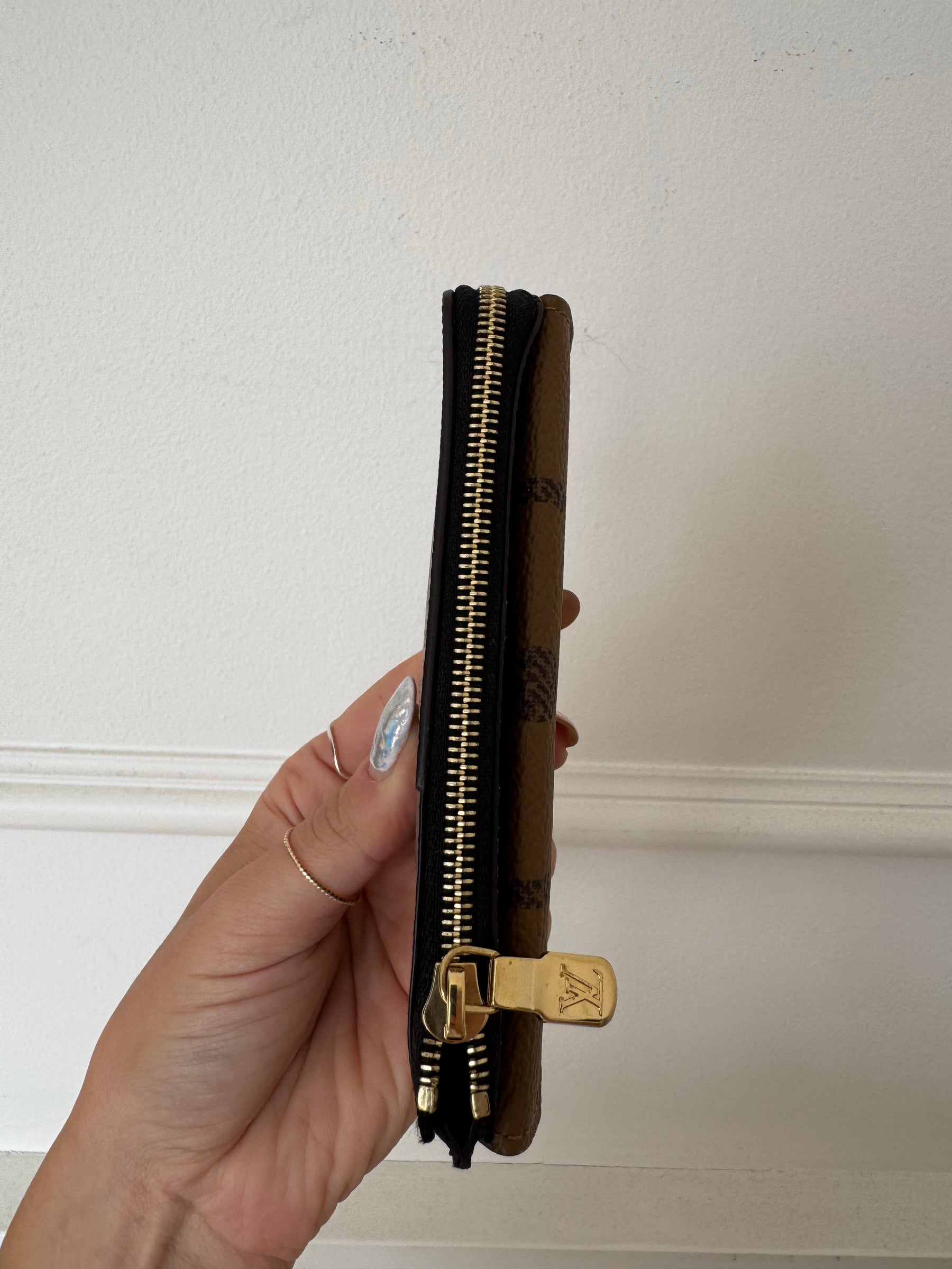 Louis Vuitton Monogram Card Case with Key Chain