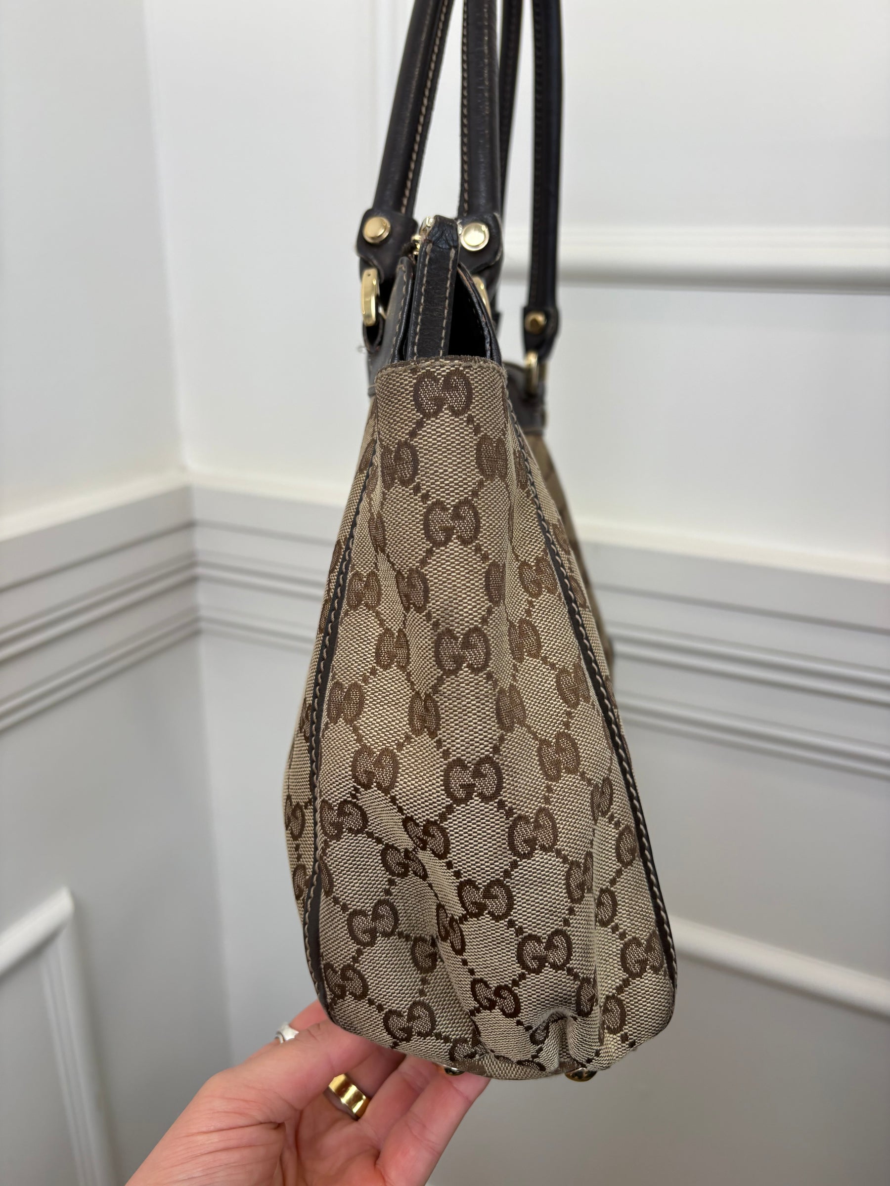 Gucci Monogram D Ring Tote