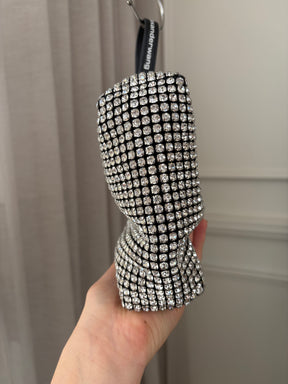 Alexander Wang Black and Crystal Mini Bag