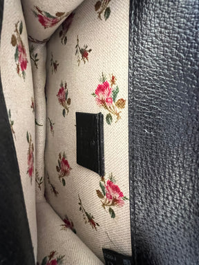 Gucci Mini Web Dionysus Shoulder Bag Black