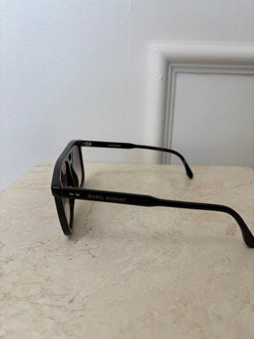 Isabel Marant Black Square Sunglasses, 8 AU